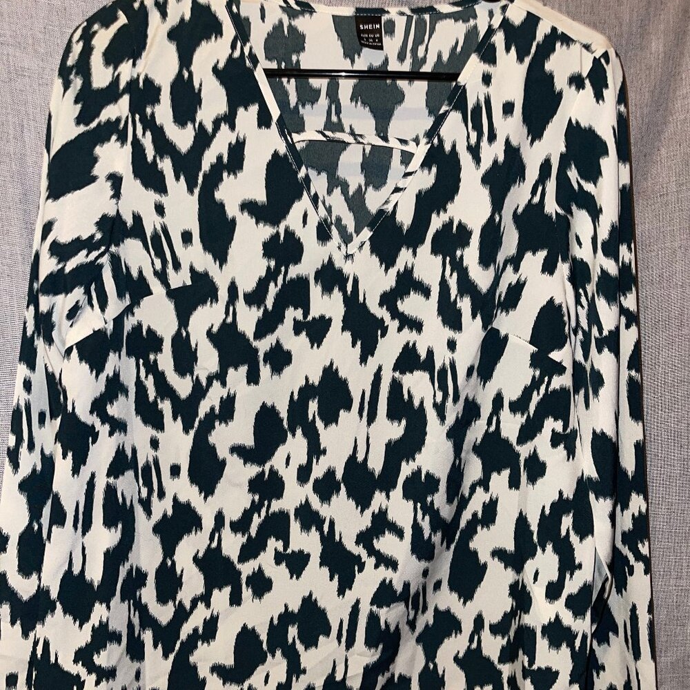 5 NWOT SHEIN Long Sleeve Blouses, ALL Size Small - Picture 11 of 14